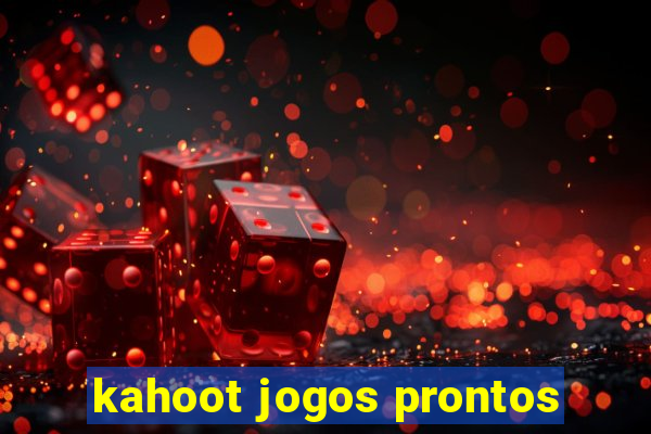 kahoot jogos prontos